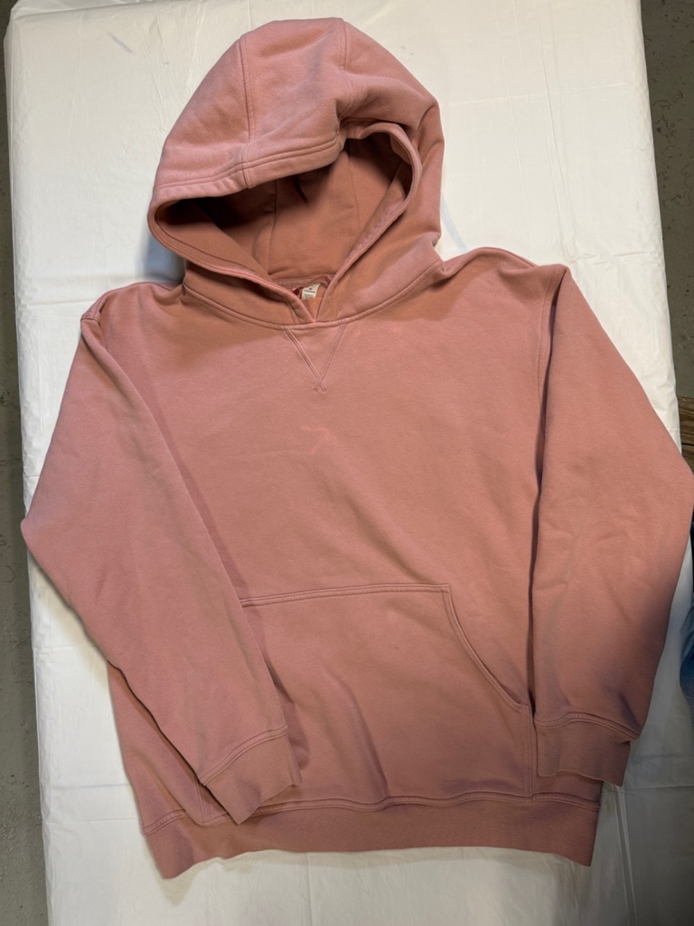 Lululemon All Yours Light Pink Fleece Hoodie Size 10